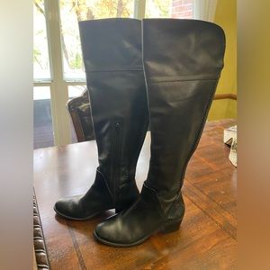 Free ship Vince Camuto Bendra Black Over The Knee Boots great for Christmas